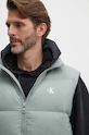 Calvin Klein Jeans bezrękawnik puchowy zielony J30J325901