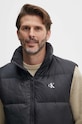 Péřová vesta Calvin Klein Jeans černá J30J325901