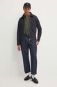 Marc O'Polo kurtka jeansowa 426916225036 granatowy AW24