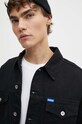 HUGO Blue kurtka jeansowa 50511512 czarny