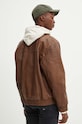 Одяг Шкіряна куртка HUGO 50516888 коричневий
