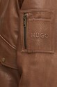 Кожено яке HUGO 50516888 кафяв