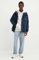 Bunda Tommy Jeans DM0DM18905 tmavomodrá AW24