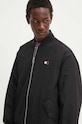 Tommy Jeans geaca bomber DM0DM20480 negru