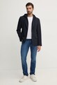 Emporio Armani marynarka 6D1GA4.1NFTZ granatowy AW24