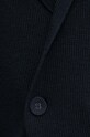 Emporio Armani kardigan wełniany 6D1GXX.1MKEZ granatowy