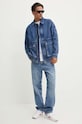 Džínová bunda Karl Lagerfeld Jeans 245D1401 modrá AW24