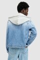 AllSaints geacă din denim din bumbac SPIRIT JACKET albastru M017OA