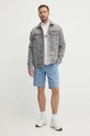 Pepe Jeans kurtka jeansowa RELAXED JACKET PM402972UI3 szary AW24