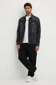 Pepe Jeans geacă din denim RELAXED JACKET PM402972XH7 negru AW24