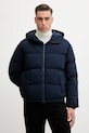 Péřová bunda United Colors of Benetton s kapucí námořnická modř 2JF8UN05E