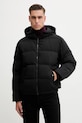 Μπουφάν με επένδυση από πούπουλα United Colors of Benetton μαύρο 2JF8UN05E