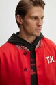 Bomber bunda The Kooples červená HBLO29004K