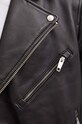 Δερμάτινo jacket The Kooples HCUI29007K μαύρο