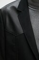Vlnené sako The Kooples HVES29025K čierna