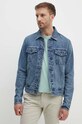 Džínová bunda Michael Kors modrá CR4206KFAU