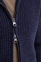 United Colors of Benetton cardigan din lana 123MU5014 bleumarin