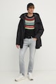 United Colors of Benetton geaca 26UWUN061 negru NC24