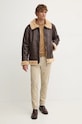 Alpha Industries kurtka B3 FL 143106 brązowy AW24