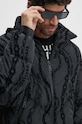 Péřová bunda Versace Jeans Couture 77GAUD04.CQD59 černá