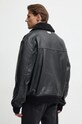 Кожаная куртка Versace Jeans Couture чёрный 77GAVP01.CPPS3