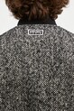 Куртка-бомбер с примесью шерсти Kenzo Wool Varsity Jacket FE65BL1489OX.99 чёрный