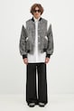 Kenzo wool blend bomber jacket Wool Varsity Jacket FE65BL1489OX.99