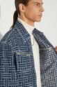 Kenzo denim jacket Trucker Denim Jacket Weave FE65DV3106J2.DD