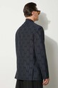 Odjeća Vuneni sako Kenzo Kenzo Weave Kimono Tailored Jacket FE65VE1309JG.77 mornarsko plava