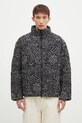 Kenzo geacă Star Tiger Down Jacket cu captuseala negru FE65OU1439NN.99