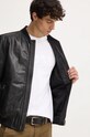 Kožená bunda bomber Pepe Jeans TORNO PM402986