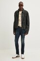 Diesel geaca de piele L-BLIXIA A14324.0PITR negru AW24