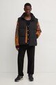 Diesel vestă de puf W-RAVEEL-SL A14403.0GHBZ negru AW24