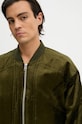 Куртка-бомбер IRO зелений MP137NATTAN