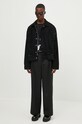 Джинсова куртка Heliot Emil PREAW24.M.02.121.BLK01 чорний AW24