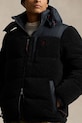 Μπουφάν με επένδυση από πούπουλα Polo Ralph Lauren μαύρο 710945418