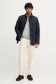 Barbour giacca Winter Chelsea Quilted Jacket MQU1686 blu navy AW25