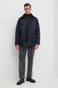 Barbour kurtka Winter Bedale MQU1807 granatowy AW24