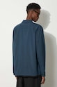 Paul Smith jachetă de cămașă din lână M1R.703Y.M02212 turcoaz AW24
