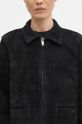 Filling Pieces suede jacket Leather Jacket Suede black 75922791861