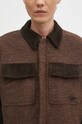 Шерстяная куртка-бомбер Filling Pieces Box Jacket коричневый 78614121933