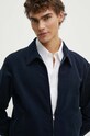 Хлопковая куртка A.P.C. blouson gilles тёмно-синий COHAK.H02706