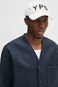 A.P.C. geaca din amestec de lana veste aurelien bleumarin PSAFU.H22200