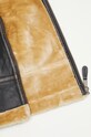 Kožená bunda Alpha Industries B3 Leather 148114 hnedá