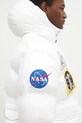 Яке Alpha Industries NASA Puffer Artemis 148136 бял