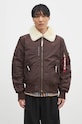 Bunda Alpha Industries Injector III jemné zateplenie hnedá 143104