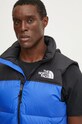 Péřová vesta The North Face 1996 Retro Nuptse modrá NF0A3JQQCZ61