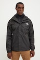 The North Face giacca da esterno Quest Triclimate NF0A3YFH4H01 nero AW25