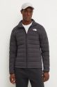 The North Face geaca de puf Belleview Stretch Down cu captuseala negru NF0A7UJF4H01