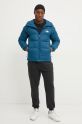 Pernata jakna The North Face Hydrenalite NF0A5GIE1NO1 tirkizna AW24